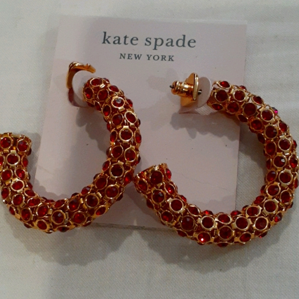 Kate spade Adore_ables hoop earrings